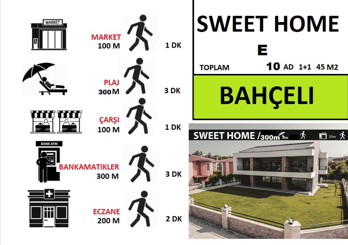 Sweet Home Kemer Apartments Экстерьер фото